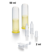 Szűrős centrifugacső, PP, 50 ml, 0,45µm PVDF membrán, 50 db / csomag
