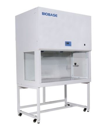 Biobase cabinet with 570 mm internal height, 1200 and 1700 mm internal width, motorized window