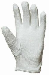 Pamut védőkesztyű csúszásgátló pöttyökkel