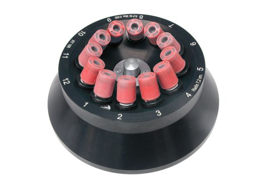 Rotor és adapter  MICROCEN 24 centrifugába