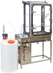 Kombinált sópermet kamrák