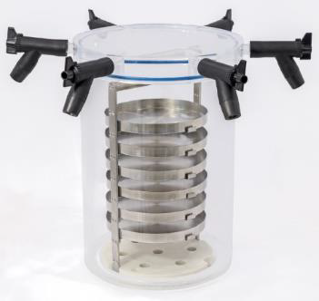 LyoMicron laboratóriumi fagyasztva szárító készülék