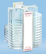 Petricsésze tartó állvány, natúr, 52 férőhelyes