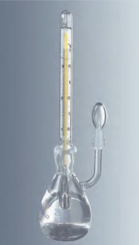 Piknométer, A jelű, három tizedes pontossággal