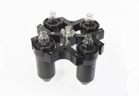 Rotor and adapter for DIGTOR 22 C, DIGTOR 22 C-U and DIGTOR 22 C-8 centrifuges