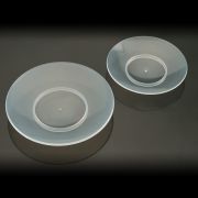 Óraüveg talppal, PP, átmérő: 79 mm