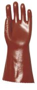 Sav- lúg- és olajálló védőkesztyű, barna, vastag, 360 mm hosszú, 10-es méretű, 1 pár
