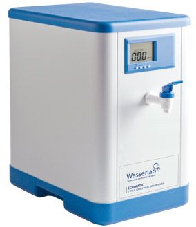 Víztisztító készülék Type II víz előállítására (Wasserlab Micromatic, Ecomatic és Autwomatic sorozat)
