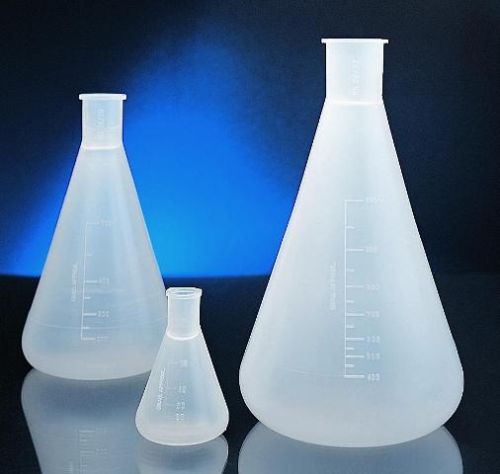 Erlenmeyer lombik, polipropilénből készítve