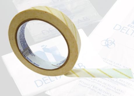 Sterilizálási indikátor szalag autoklávhoz