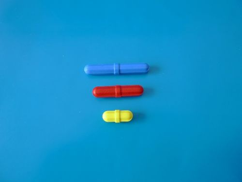 Színes mágneses keverőbotok teflon bevonattal