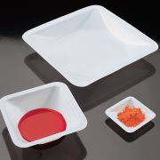 Squared weighing dishes, 140x140x22 mm, 500 pc/case