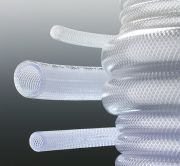 PVC cső erősített, áttetsző, 8 x 14 mm