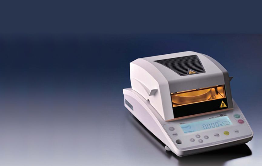 Shimadzu gyorsnedvesség meghatározó