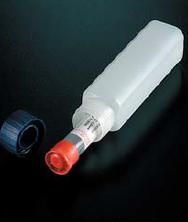 Védőtok csavaros kupakkal vérvételi csövek postázásához