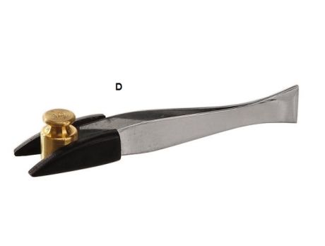 Csipesz műanyag heggyel, kisebb mérlegsúlyokhoz