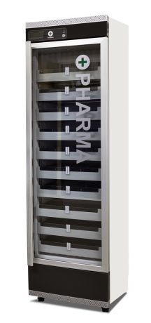 Vestfrost AKG 427E pharmaceutical refrigerator 228 liters, +2°C – +8°C, glass door