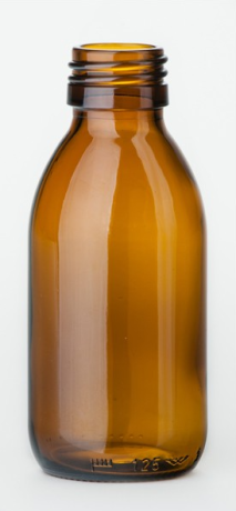 Barna gyógyszers üveg