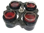 Kilendülőfejes rotor, 4 x 750 ml