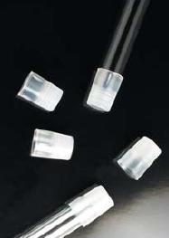 Szellőzős kupakok üveg kémcsövekre autoklávozáshoz, műanyag