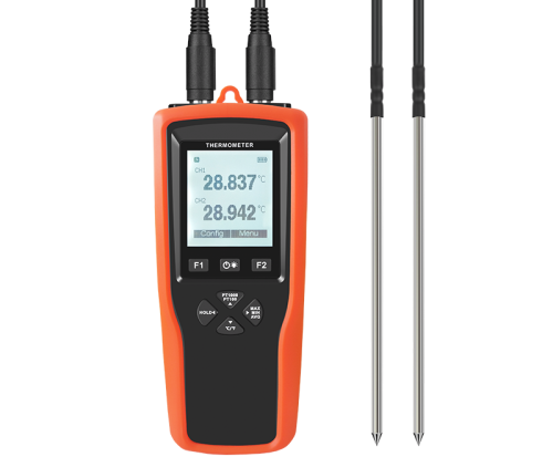Digitális, 1 vagy 2 csatornás hőmérő (PT) adatgyűjtő funkcióval
