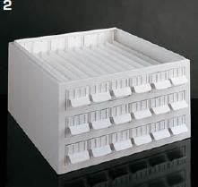 fiók modul 18 fiókkal beágyazó kazettákhoz